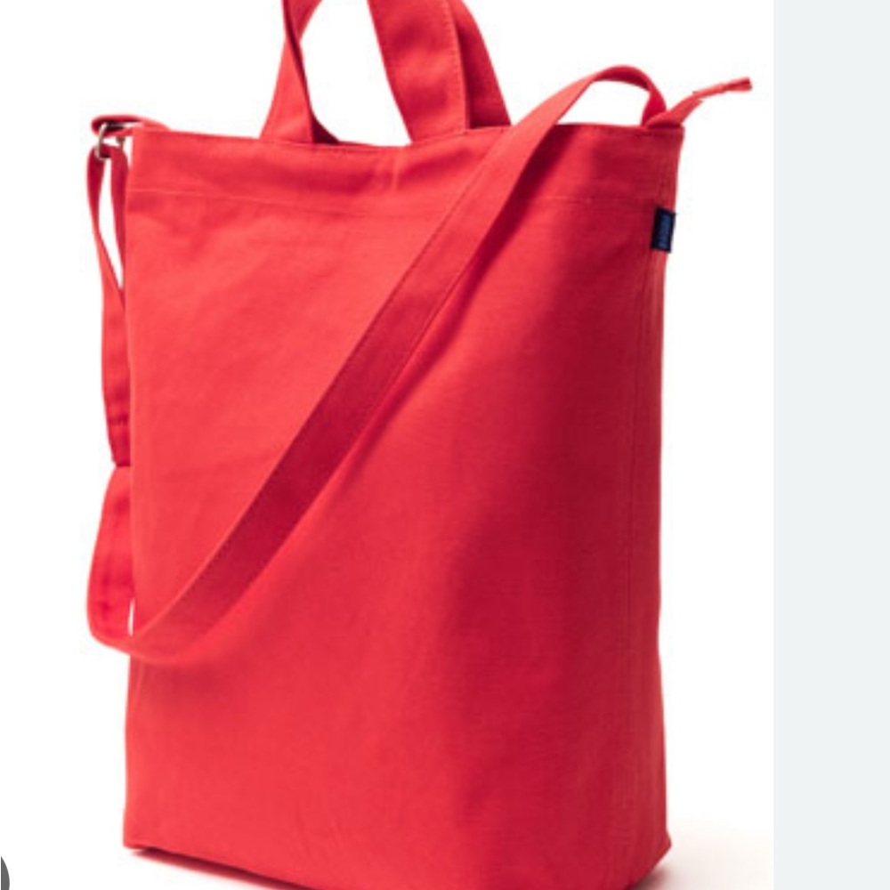 BAGGU Bright Red Tote Bag